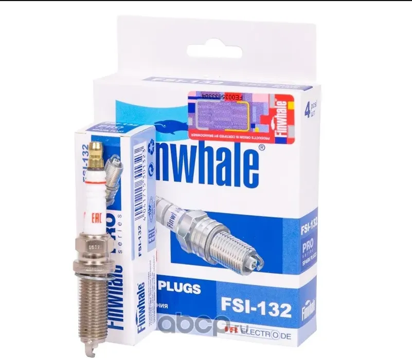 Свеча зажигания Iridium QASHQAI (J11), JUKE (F15), MURANO (Z52), X-TRAIL (T32) ( (Finwhale) Finwhale. Артикул FSI132