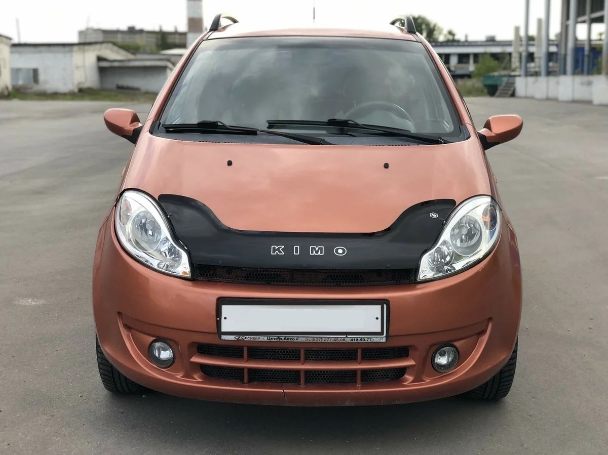 Дефлектор Vip-Tuning для капота Chery Kimo (A1) 2007-2014. Артикул CR10