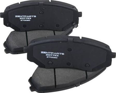 Тормозные колодки Zentparts. Артикул Z07753
