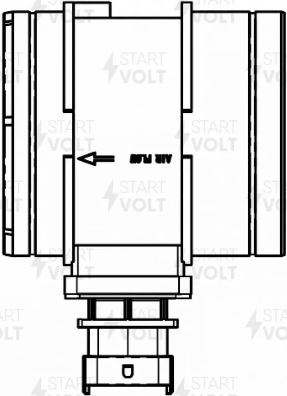 Датчик масс.расх.воздуха для а м УАЗ Patriot (05-) Fiat Ducato (02-) 2.3D (VS-MF (Startvolt). Артикул VSMF0300