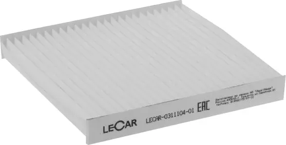 ФИЛЬТР САЛОННЫЙ УАЗ-3163 ПАТРИОТ ФИРМ. УПАК. LECA (Lecar). Артикул LECAR031110401