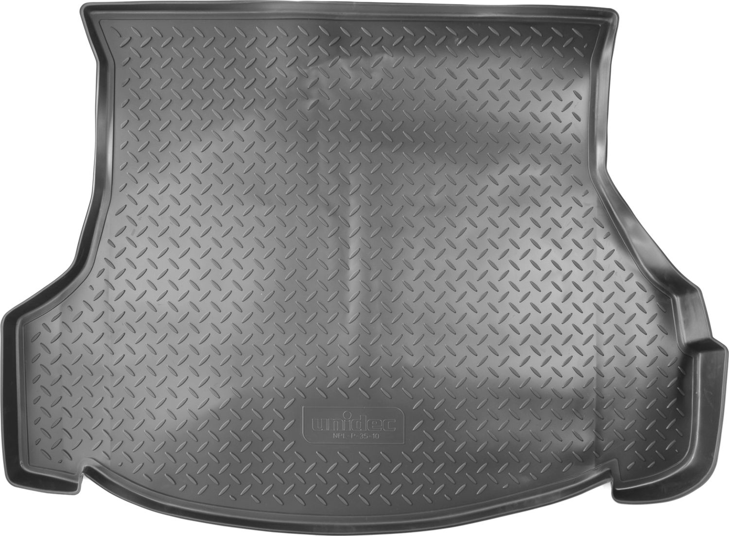 Коврик Норпласт для багажника Haima 3 седан 2010-2026. Артикул NPL-P-35-10