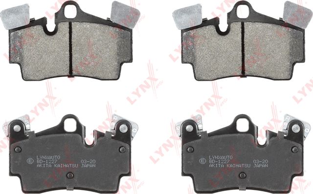 Тормозные колодки LYNXauto. Артикул BD-1227