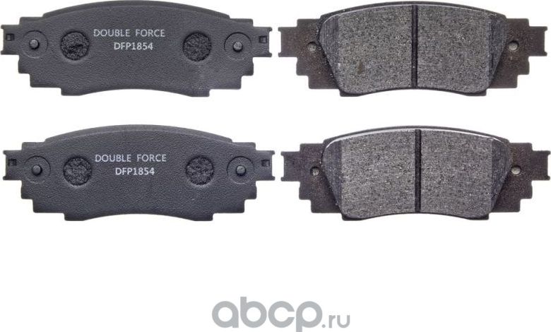 Колодки тормозные дисковые Double Force Double Force. Артикул DFP1854