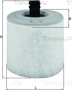 Воздушный фильтр Mahle-Knecht. Артикул LX 3015/16