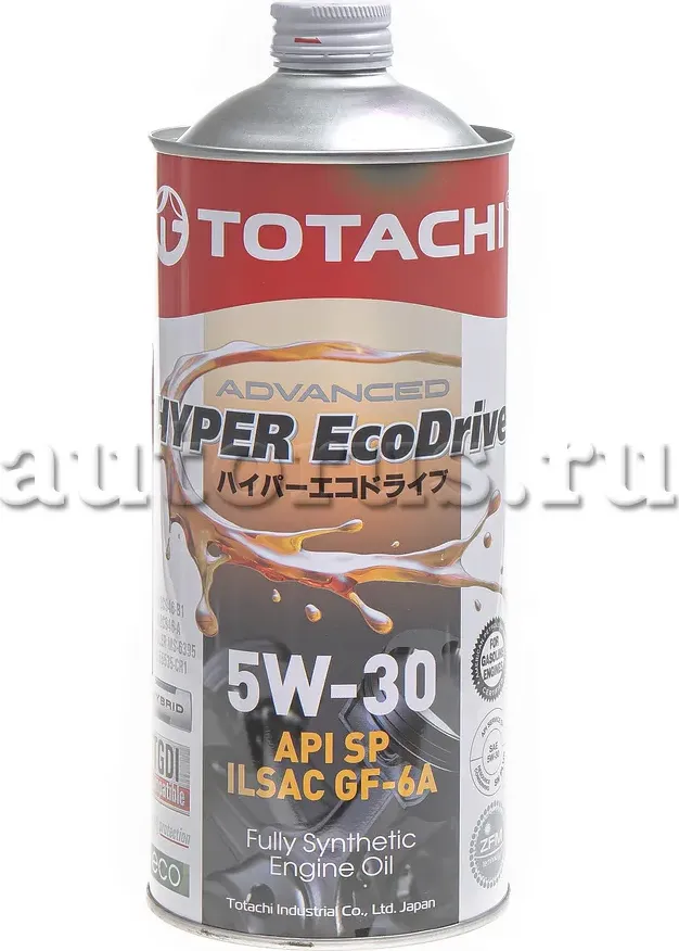 Масло моторное TOTACHI HYPER Ecodrive Fully SP Synthetic 5W30 1L E0301 Totachi. Артикул E0301