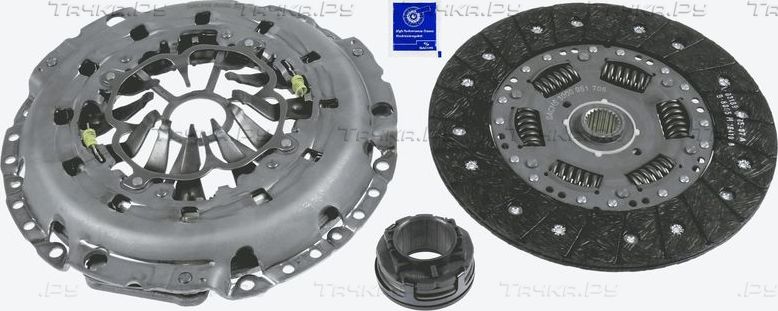 Сцепление (комплект) SACHS XTend для Volkswagen Passat B5 2000-2005. Артикул 3000 951 705