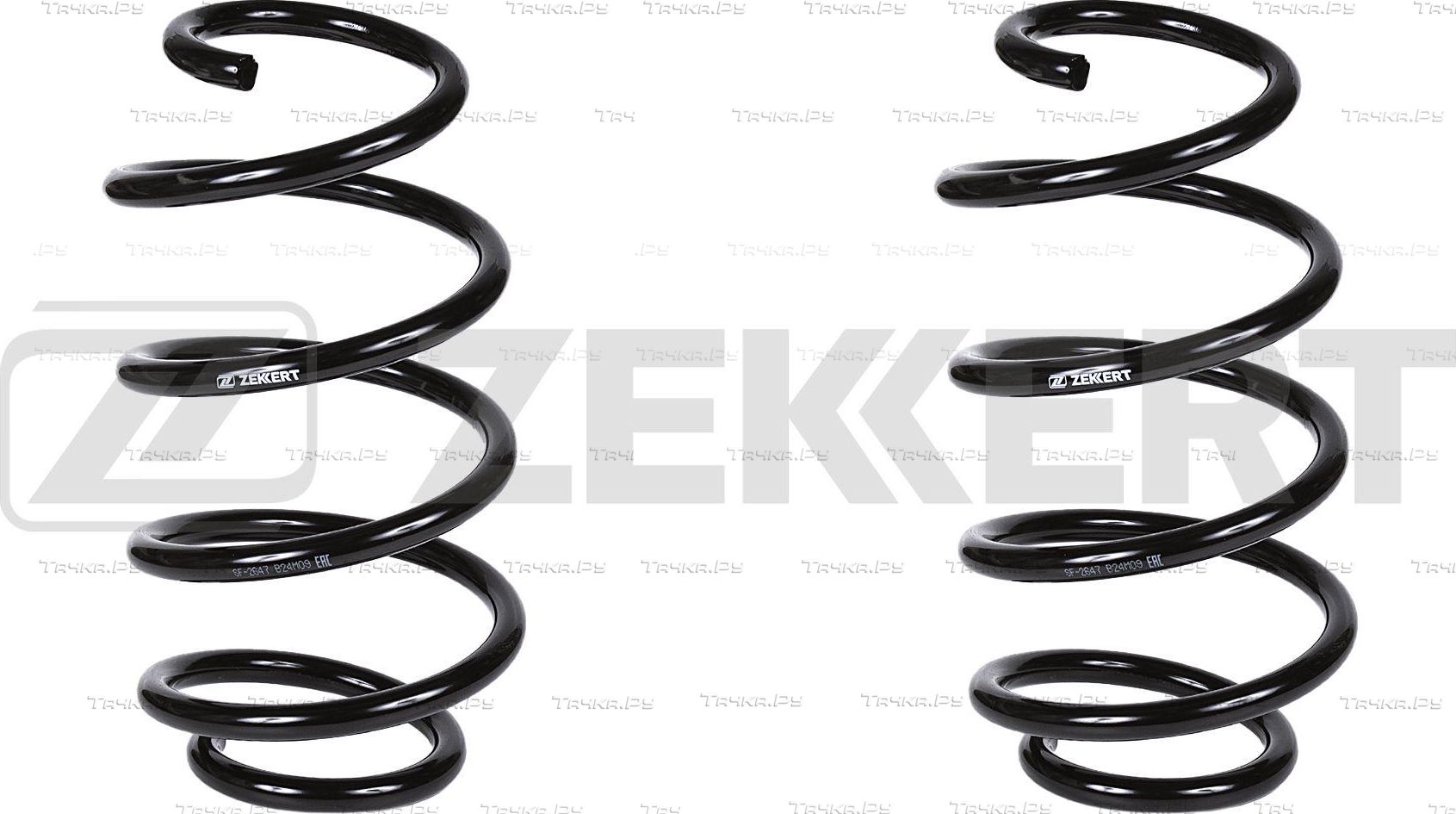 Пружина подвески Zekkert передняя для Volkswagen Golf VI 2007-2013. Артикул SF-2647