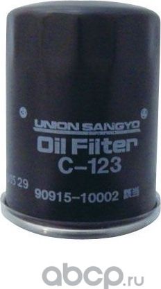 C-123 Фильтр масляный1AZ,2AZ,7KE,4AGE,3SGTE,2ZZGE,2Y,3Y (Union). Артикул C123