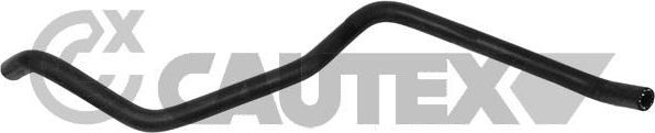 Патрубок радиатора (системы охлаждения) Cautex. Артикул 754032