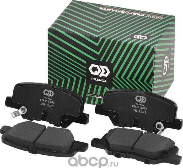 PILENGA Колодки тормозные дисковые задние MITSUBISHI ASX OUTLANDER GF 2.0/2.4. Артикул FDP3462