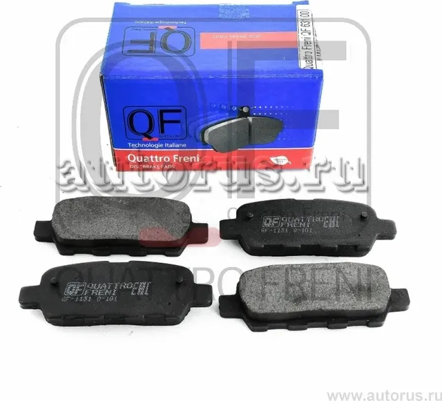Колодки тормозные дисковые к-т (Quattro Freni). Артикул qf63100