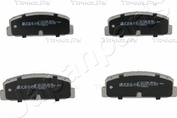 Тормозные колодки Japanparts. Артикул PP-302AF