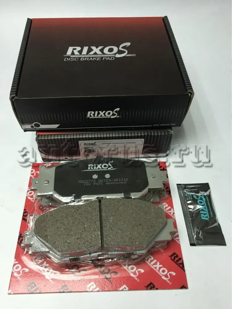 Колодки тормозные передние (Rixos). Артикул MD2277S