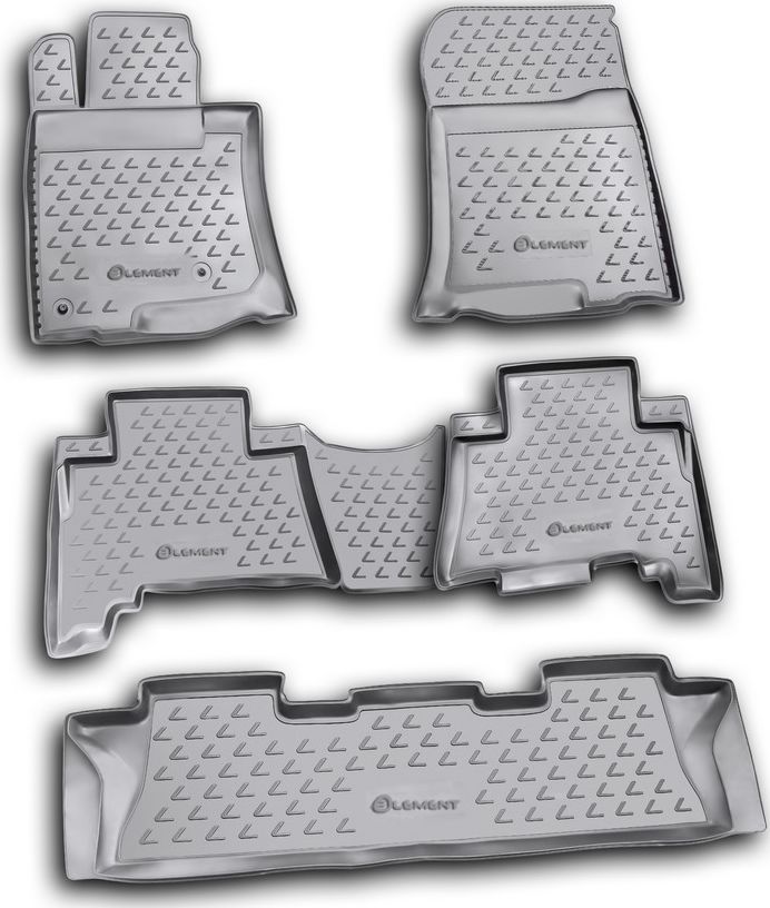 Коврики Element для салона Lexus GX460 2010-2013 3 ряда. Артикул NLC.29.12.210k