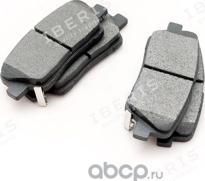 Колодки тормозные задние, комплект (Iberis). Артикул IB153055