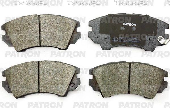 Тормозные колодки Patron передние для Opel Astra J 2011-2017. Артикул PBP1162