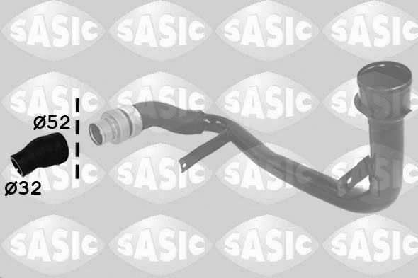 Патрубок интеркулера Sasic верхний для Fiat Ducato III 2006-2026. Артикул 3330054