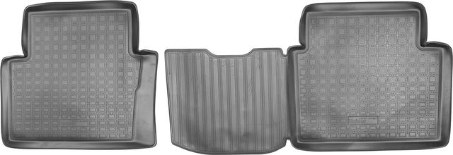 Коврики Норпласт для салона (2 задних) Nissan Qashqai +2 2008-2014. Артикул NPA01-C61-602