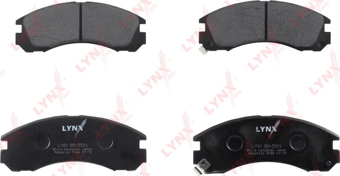 Тормозные колодки LYNXauto. Артикул BD-5501