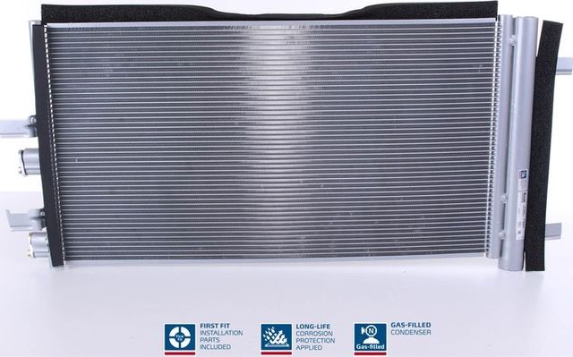 Радиатор кондиционера (конденсатор) Nissens (алюминий) для MINI Countryman II (F60) 2017-2026. Артикул 941049