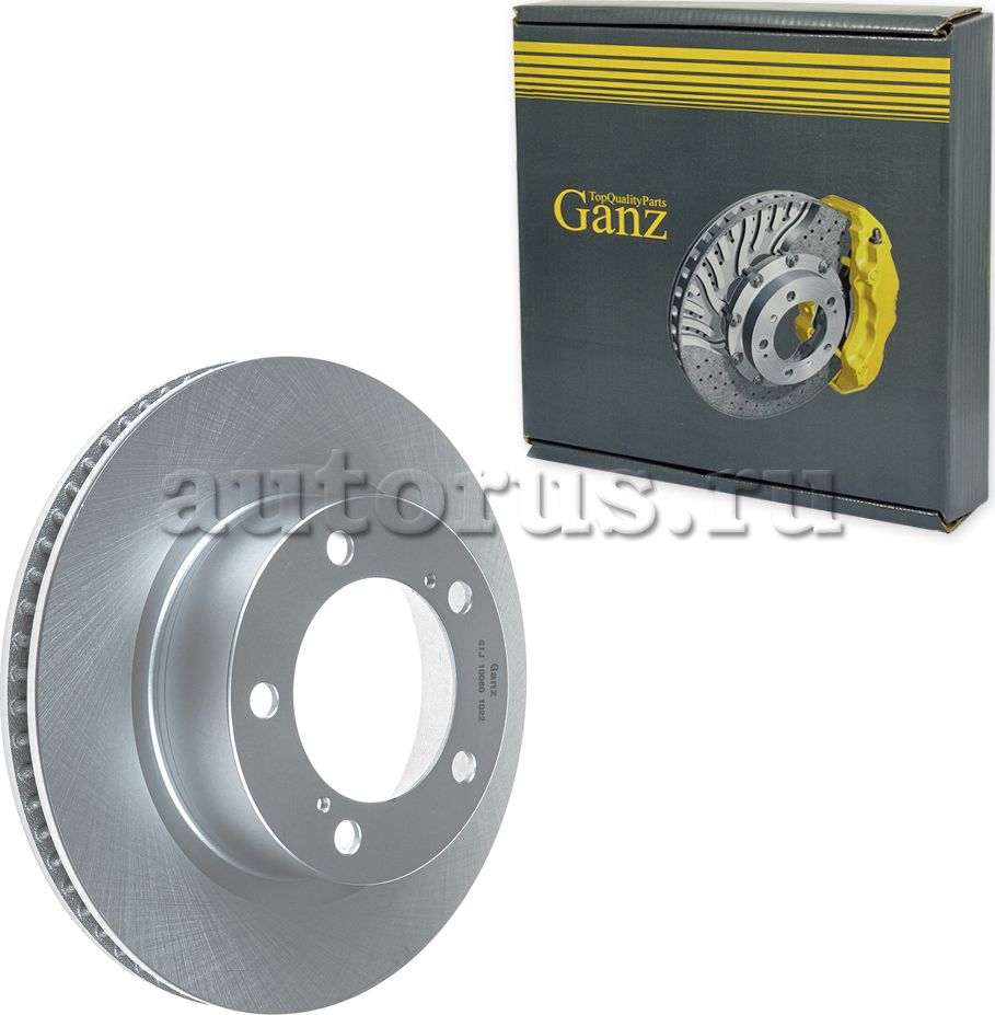 Диск тормозной передний (Ganz). Артикул GIJ10060