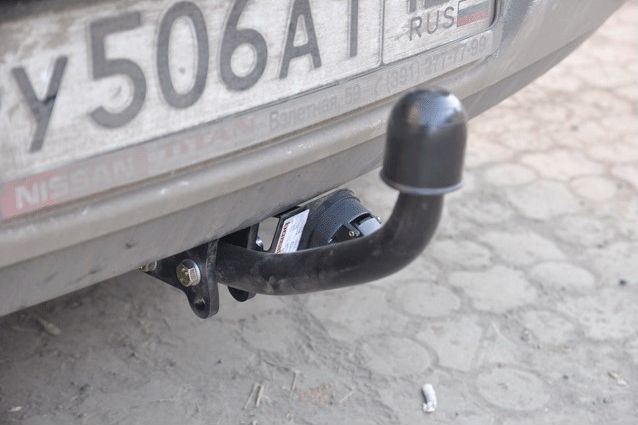 Фаркоп Oris (ранее Bosal) для Nissan Tiida хэтчбек, седан 2004-2014. Артикул 4362-A