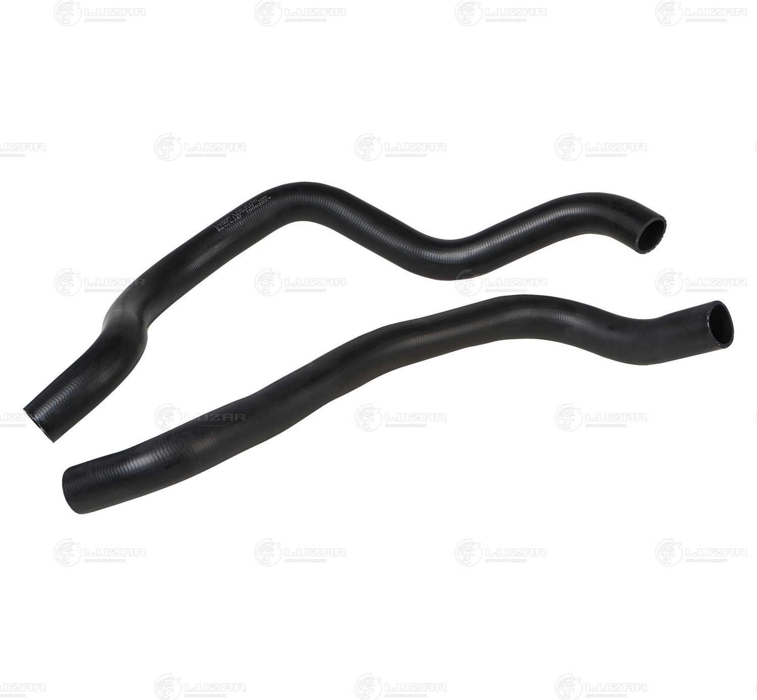 Патрубок радиатора (системы охлаждения) Luzar (EPDM (Этилен-пропиленовый каучук)). Артикул LPK 0190