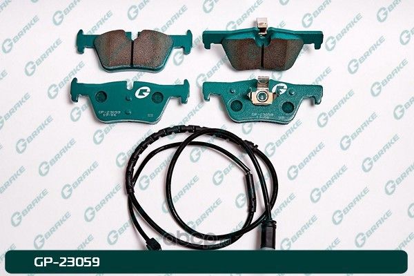 Колодки тормозные дисковые (G-Brake). Артикул GP23059