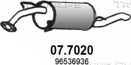Глушитель Asso для Daewoo Kalos 2002-2007. Артикул 07.7020