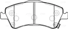 Колодки тормозные (CTR). Артикул GK1190