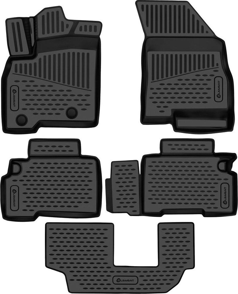 Коврики 3D Element для салона BAIC U5 2023-2026. Артикул ELEMENT3DAN0473210k