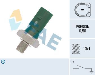 Датчик давления масла FAE для Volkswagen Crafter I 2011-2016. Артикул 12881