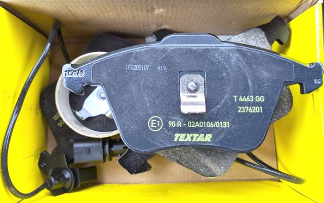 Тормозные колодки Textar Q+ передние для Audi A6 II (C5) 1999-2005. Артикул 2376201