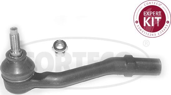 Наконечник рулевой тяги Corteco правый для Citroen C2 2003-2012. Артикул 49400402