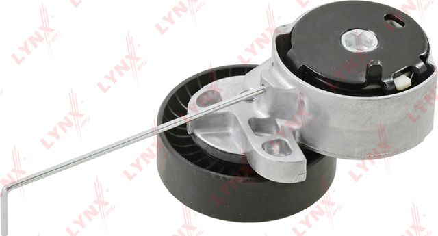 Натяжной ролик (натяжитель) приводного клинового зубчатого ремня LYNXauto. Артикул PT-3284