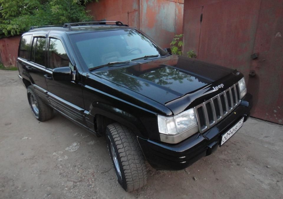 Дефлектор VT52 для капота Jeep Grand Cherokee ZJ I 1993-1998. Артикул JP02VT