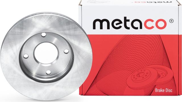 Диск тормозной передний вентилируемый (Metaco). Артикул 3050388