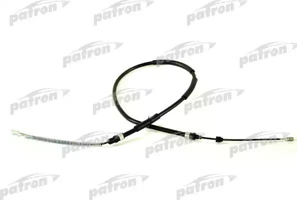 Трос ручника (тросик ручного тормоза) Patron задний правый/левый для Volkswagen Transporter T3 1979-1992. Артикул PC3049