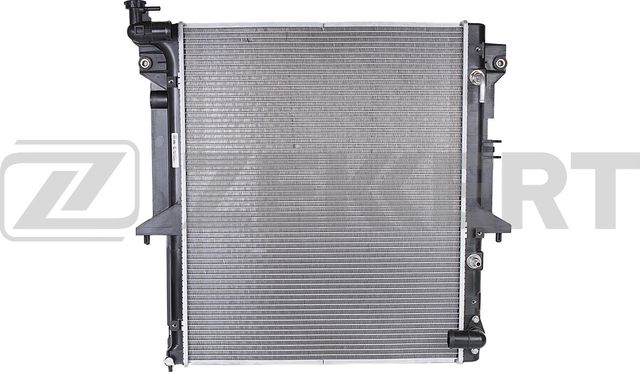 Радиатор охлаждения двигателя Zekkert для Mitsubishi L200 IV 2005-2015. Артикул MK-1267