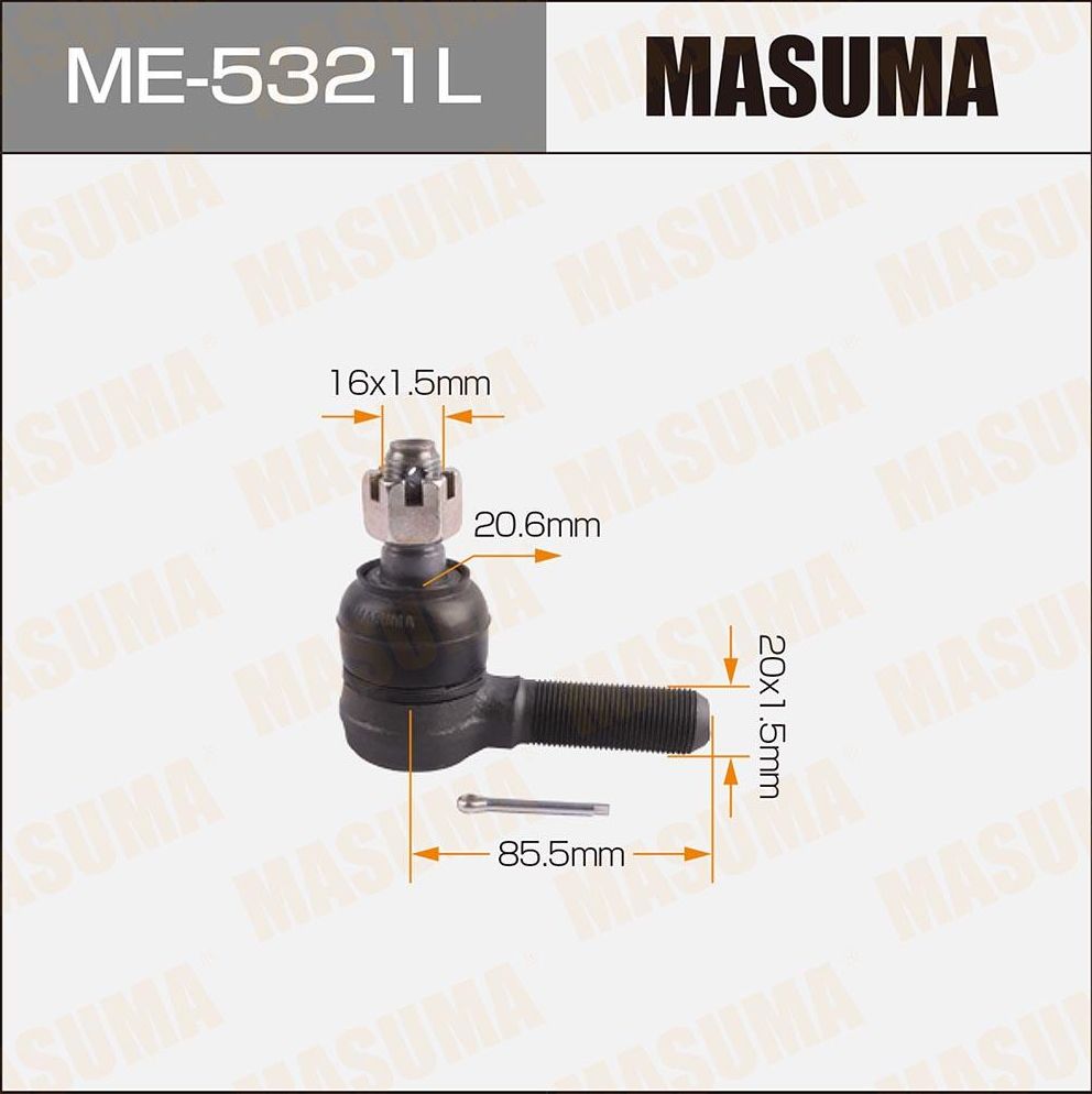 Наконечник рулевой тяги Masuma. Артикул ME-5321L