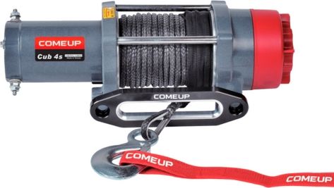 Лебёдка электрическая 12V COMEUP Cub 4S 4000 lbs 1814 кг (синтетический трос). Артикул 129415