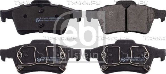 Тормозные колодки Febi Bilstein задние для Ford Transit Connect I 2002-2013. Артикул 16428