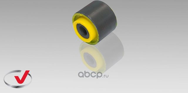 Сайлентблок полиуретановый (усиленный, задний) переднего рычага (Vtulka). Артикул 3606005