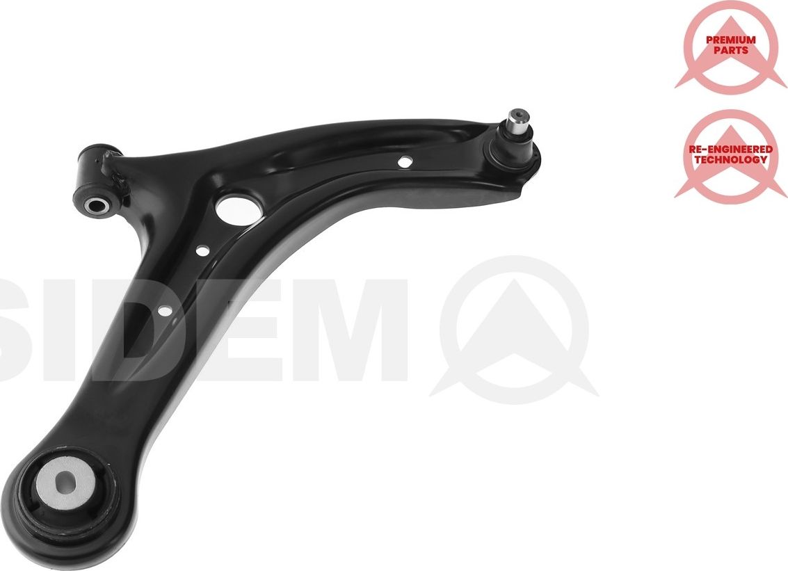 Поперечный рычаг передней подвески Sidem (Листовая сталь) правый для Ford Fiesta VI 2008-2019. Артикул 3477 R