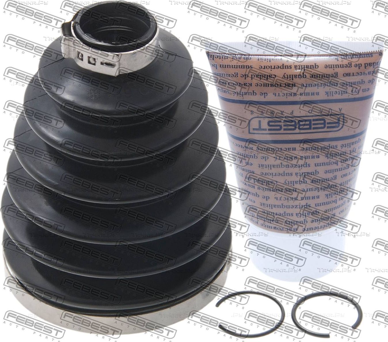 Пыльник ШРУСа наружный Febest (поливинилхлорида) для Toyota Solara XV30 2003-2008. Артикул 0317P-RB