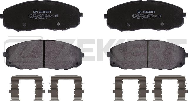 Тормозные колодки Zekkert. Артикул BS-3060