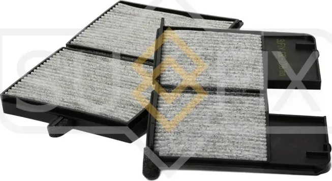 Фильтр салонный угольный (комплект 2 шт.) (Sufix). Артикул SSC-1096