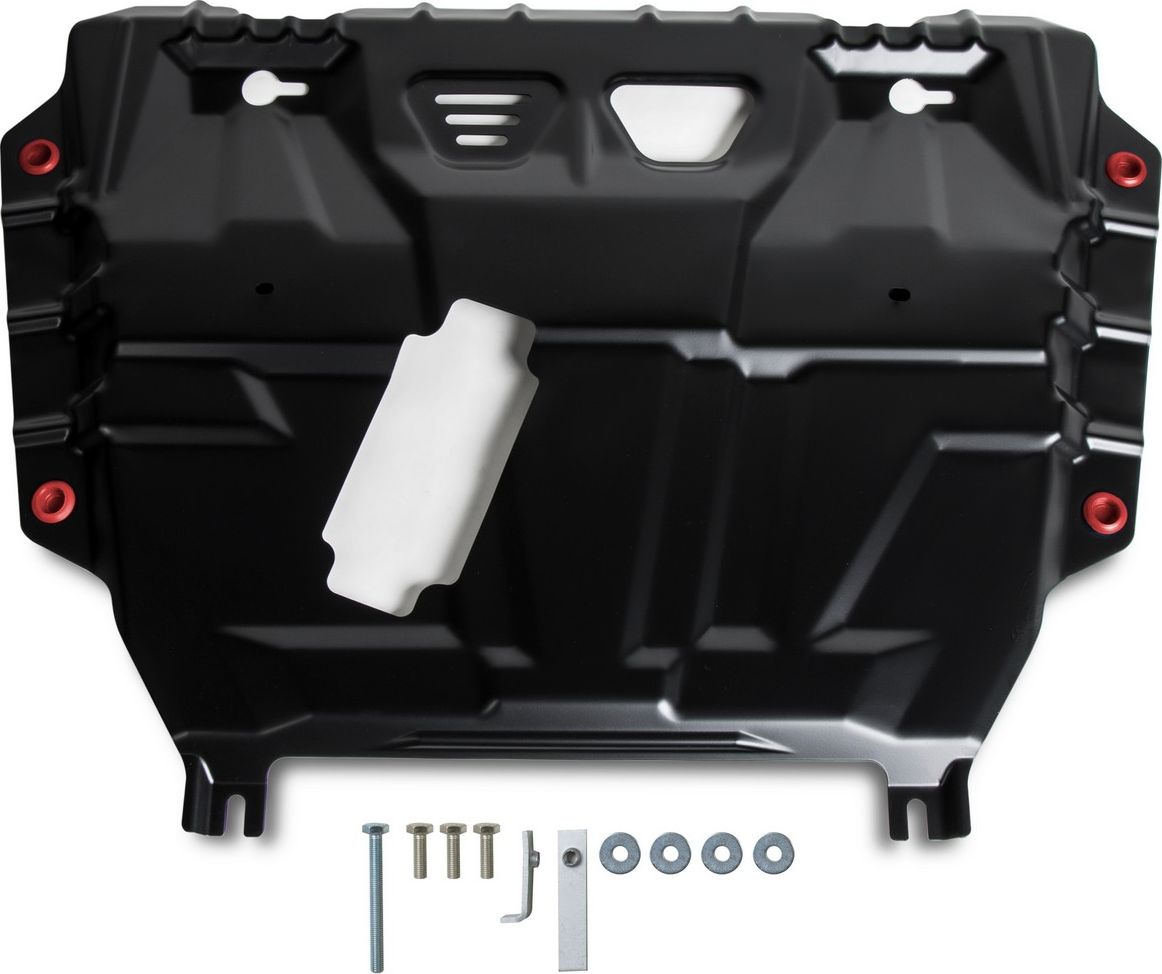 Защита АвтоБРОНЯ для картера и КПП Toyota Corolla E140, E150 2006-2013. Артикул 111.05774.1