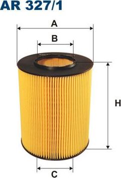 Воздушный фильтр Filtron. Артикул AR 327/1